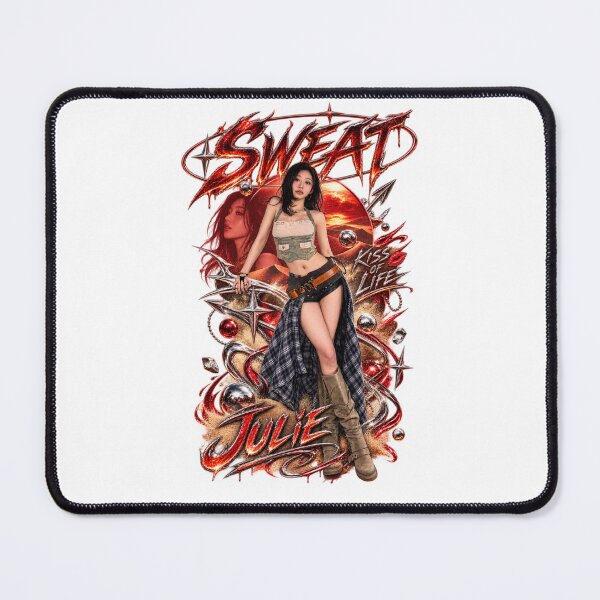 Item preview, Crimson Horizon Julie Kiss of Life Summer Heat Wave Poster designed and sold by Valereekmerch.