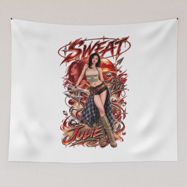 Item preview, Crimson Horizon Julie Kiss of Life Summer Heat Wave Poster designed and sold by Valereekmerch.