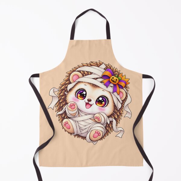 Item preview, Kawaii Mummy Hedgehog Sticker Art – Cute Chibi Halloween Illustration designed and sold by MagicMakerPh.