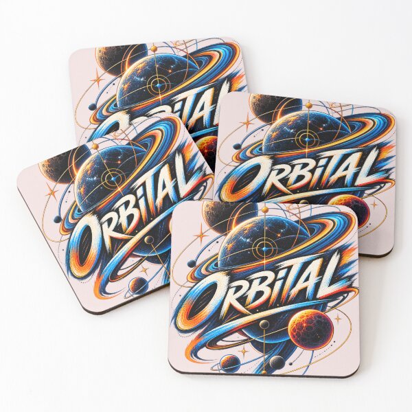 Item preview, Orbital – Cosmic Space Geometric Graphic designed and sold by VasiArtLab.
