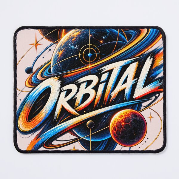 Item preview, Orbital – Cosmic Space Geometric Graphic designed and sold by VasiArtLab.