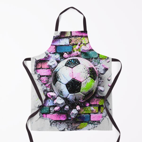 Item preview, Graffiti Soccer Ball – Neon Street Football Urban Art designed and sold by PetruArtDesigns.