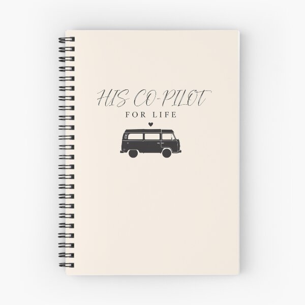 Item preview, His Co-Pilot for Life Matching Couples Van Life designed and sold by Yellowriversss.