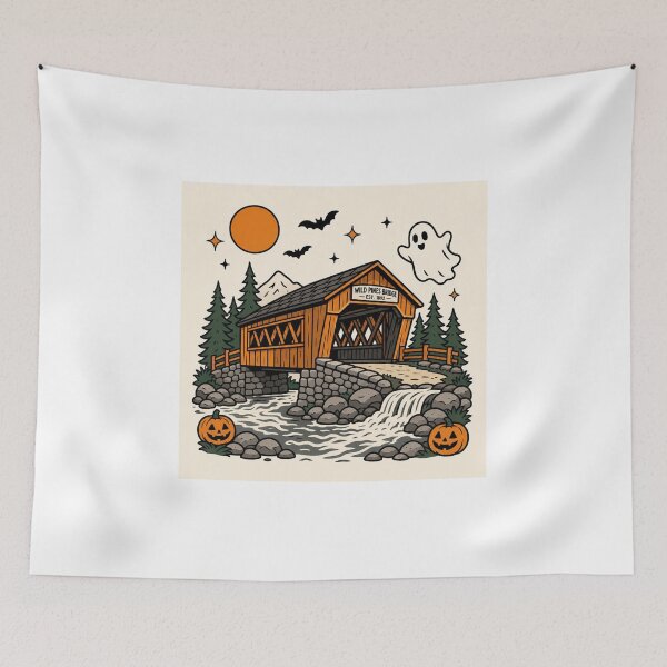 Item preview, Vintage Spooky Scene designed and sold by Love Joy.