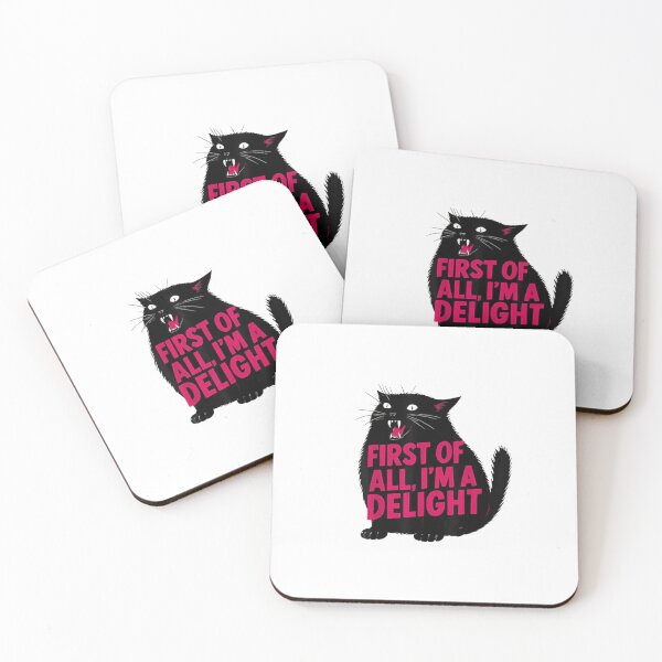 Item preview, First of All I'm a Delight Funny Sarcastic  designed and sold by roartusa.