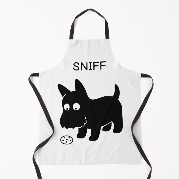 Item preview, Sniff Funny Black Dog Cute Relatable Puppy Curiosity Graphic designed and sold by FuegoandNox.