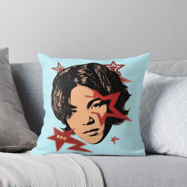 Item preview, Suga BTS Red Star Graphic Portrait designed and sold by FreddieMorgans.