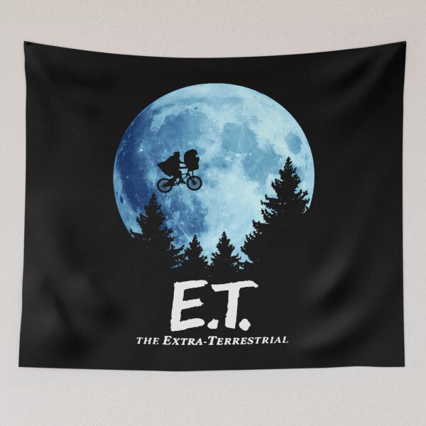 Item preview, E.T. the Extra-Terrestrial The Moon Meme designed and sold by GrinReaperGoods.