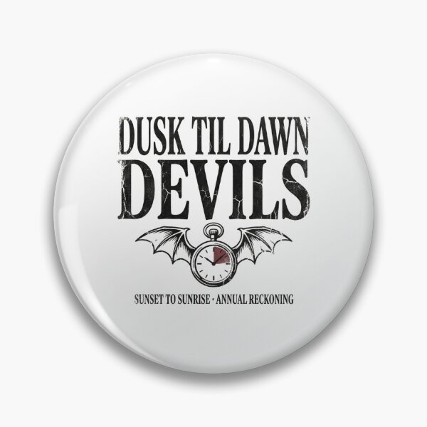Item preview, Dusk Til Dawn Devils Gothic Bat Pocket Watch Vintage Occult Club Dark Aesthetic designed and sold by raedattia.