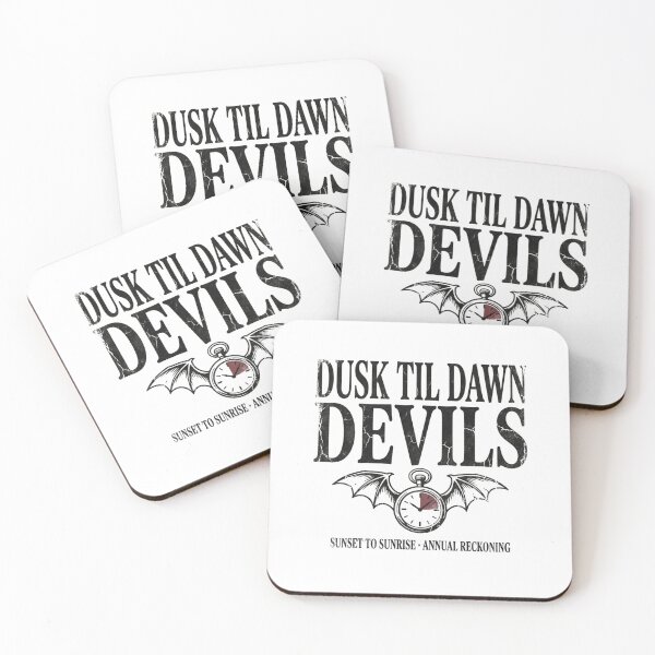 Item preview, Dusk Til Dawn Devils Gothic Bat Pocket Watch Vintage Occult Club Dark Aesthetic designed and sold by raedattia.