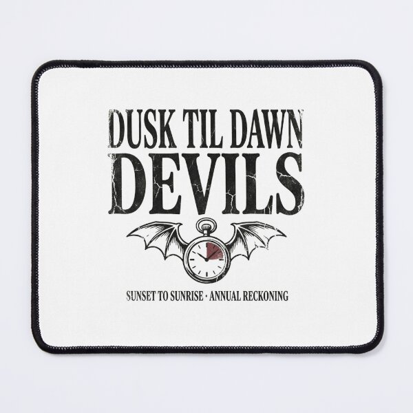 Item preview, Dusk Til Dawn Devils Gothic Bat Pocket Watch Vintage Occult Club Dark Aesthetic designed and sold by raedattia.