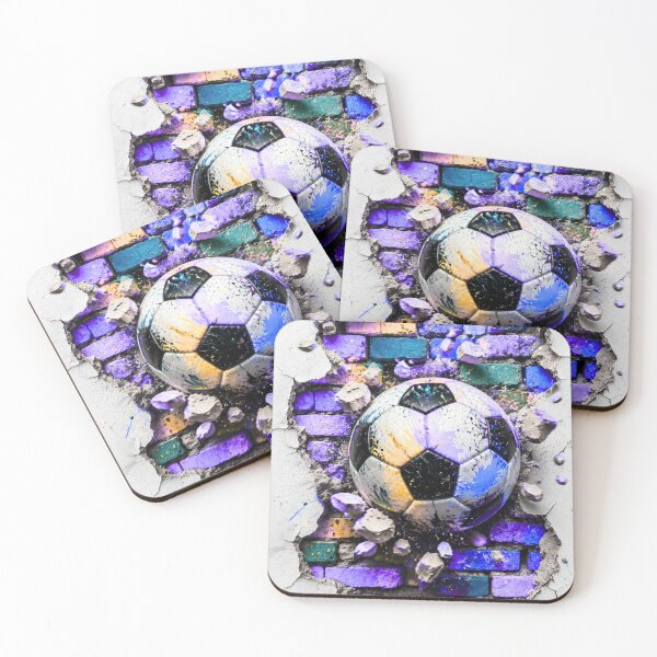 Item preview, Graffiti Soccer Ball – Neon Street Football Urban Art designed and sold by PetruArtDesigns.