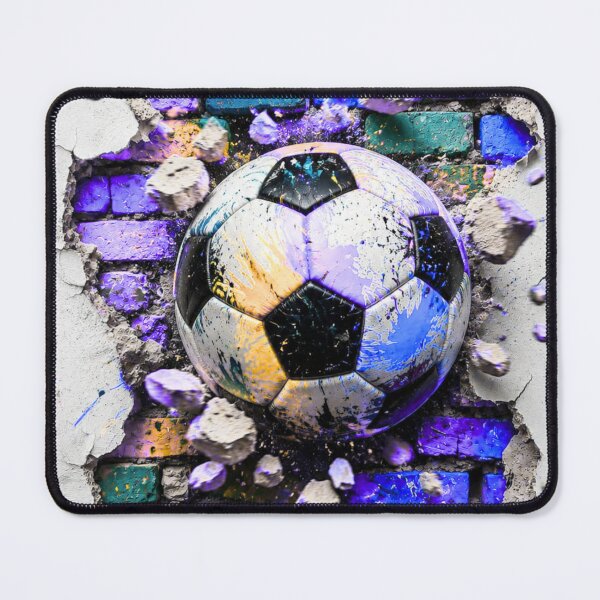 Item preview, Graffiti Soccer Ball – Neon Street Football Urban Art designed and sold by PetruArtDesigns.