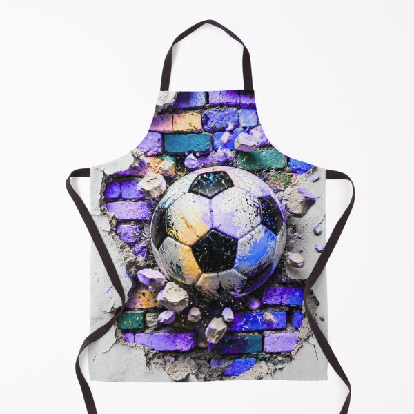 Item preview, Graffiti Soccer Ball – Neon Street Football Urban Art designed and sold by PetruArtDesigns.