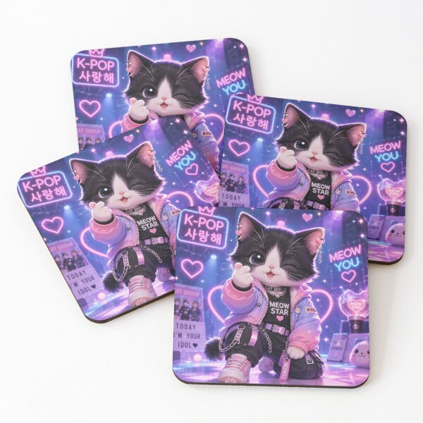 Item preview, K-POP Cat designed and sold by Adrianastroe.