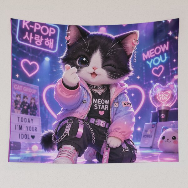 Item preview, K-POP Cat designed and sold by Adrianastroe.