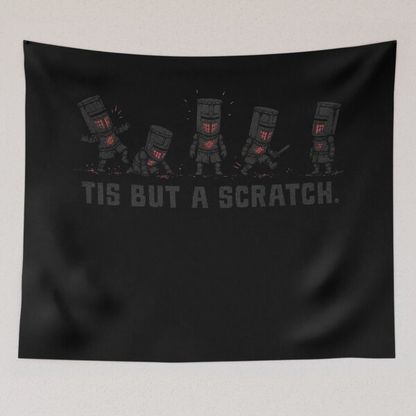 Item preview, Tis But A Scratch Retro Classic designed and sold by BettaSanzones.