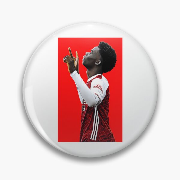 Item preview, Bukayo Saka Invincible'S Kit 2004 Retro - Vintage designed and sold by AmberTimePL.