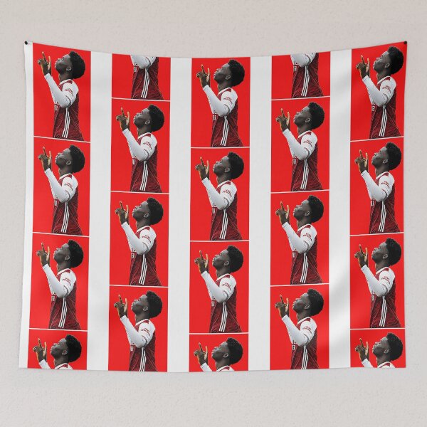 Item preview, Bukayo Saka Invincible'S Kit 2004 Retro - Vintage designed and sold by AmberTimePL.