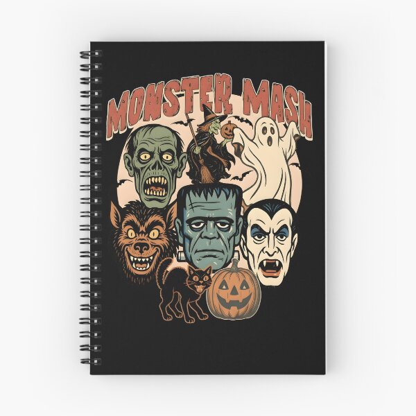 Item preview, Retro Monster Mash Halloween Vintage Horror Classic Monsters Graphic Shirt designed and sold by VelourEmber.