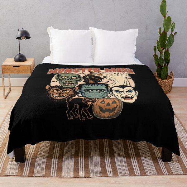 Item preview, Retro Monster Mash Halloween Vintage Horror Classic Monsters Graphic Shirt designed and sold by VelourEmber.