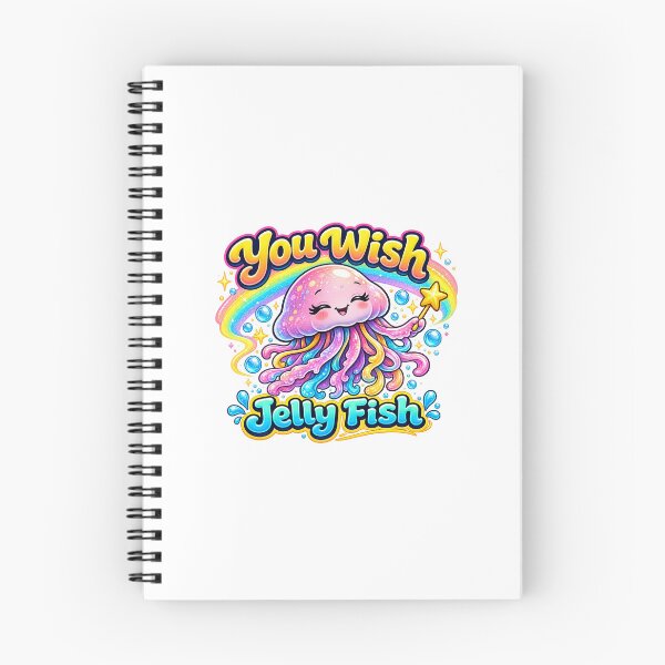 Item preview, You Wish Jellyfish – Funny Retro Saying Cute Jellyfish designed and sold by YourOldMate.