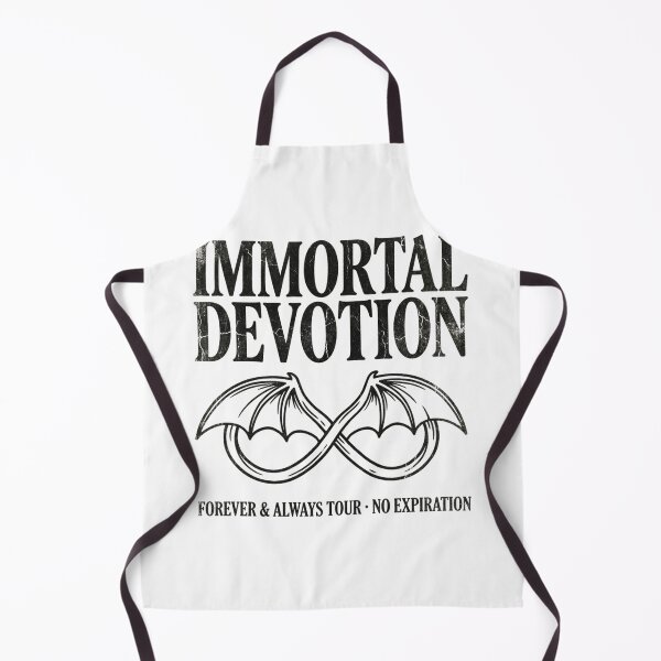 Item preview, Immortal Devotion Gothic Infinity Bat Wings Vintage Dark Romance Concert designed and sold by raedattia.