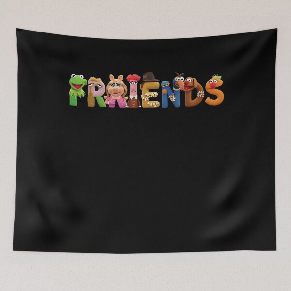 Item preview, Hilarious FRIENDS Muppets Characters Meme designed and sold by GrinReaperGoods.