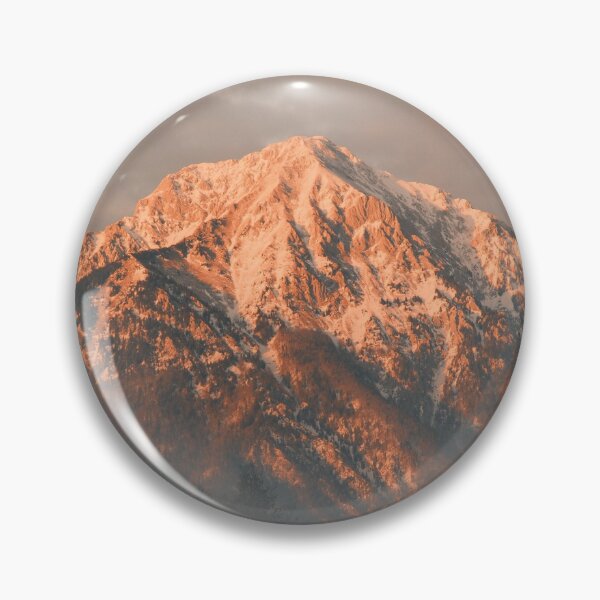 Item preview, Golden Mountain Peak – Majestic Snowy Alpine Landscape in Morning Light designed and sold by StyleForge Apparel.