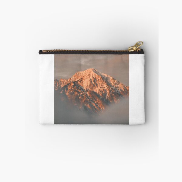 Item preview, Golden Mountain Peak – Majestic Snowy Alpine Landscape in Morning Light designed and sold by StyleForge Apparel.
