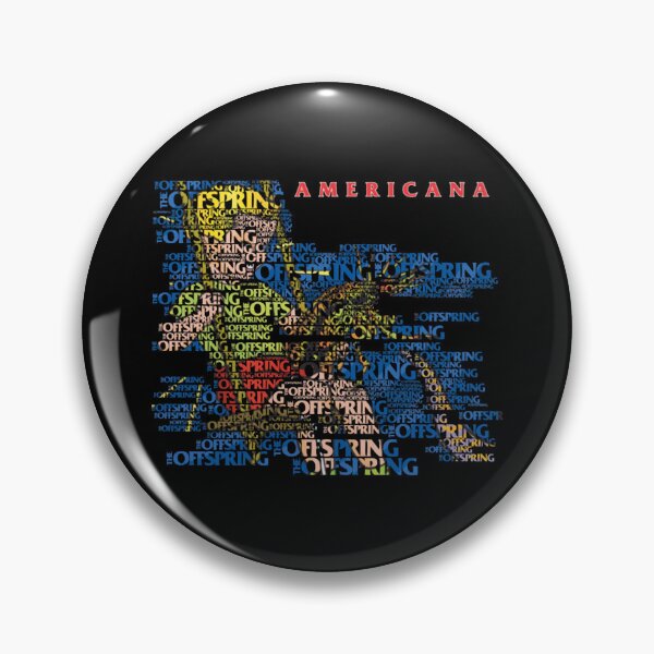 Item preview, Offspring AMERICANA font T-Shirt designed and sold by ScratchyVibes.