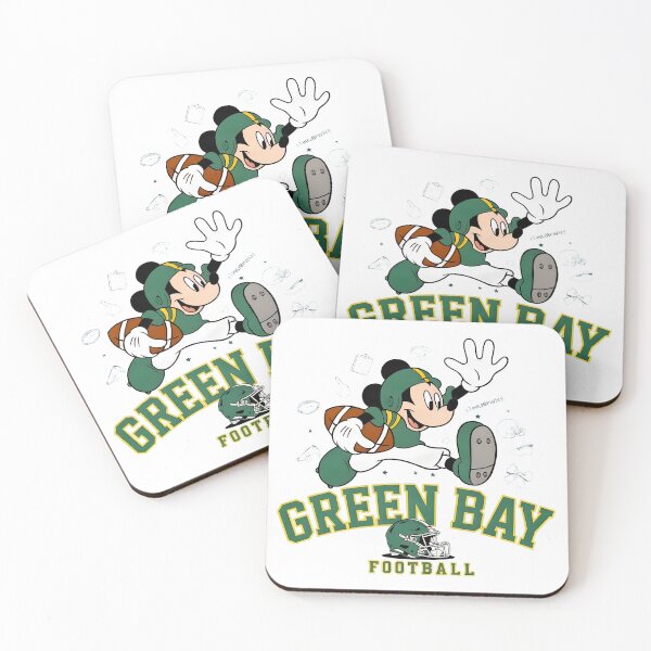Item preview, Green Bay Football Cartoon Fan Duo Game Day designed and sold by TonyStoke94137.