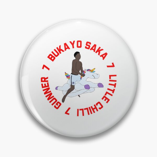 Item preview, Bukayo Saka Little Chilli 7 Saka Unicorn designed and sold by AmberTimePL.