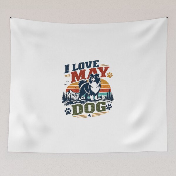 Item preview, I Love My Dog Dog Owner Pet Lover Canine designed and sold by Star3NowForMe.