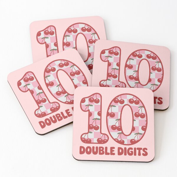 Item preview, Birthday Girl 10th Birthday Cherry checks 10 Year Old  designed and sold by giftfromheart.