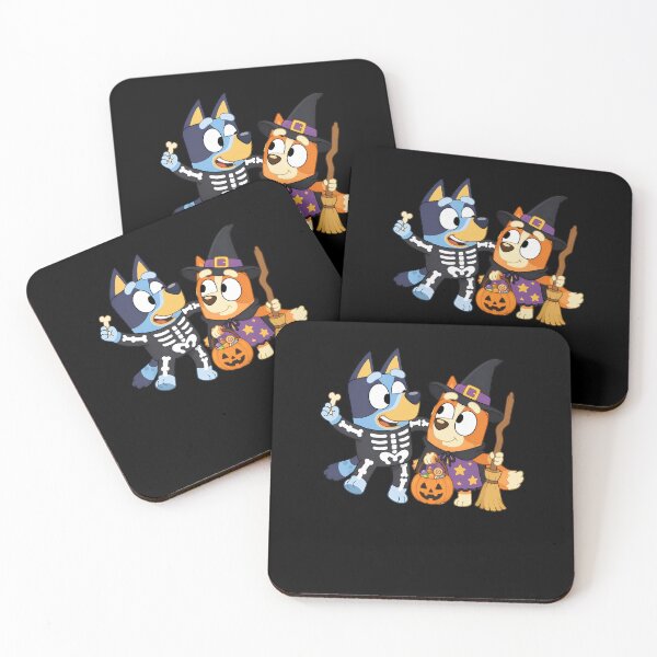 Item preview, Bluey & Bingo Halloween Skeleton Witch designed and sold by TijanaARTSt88.