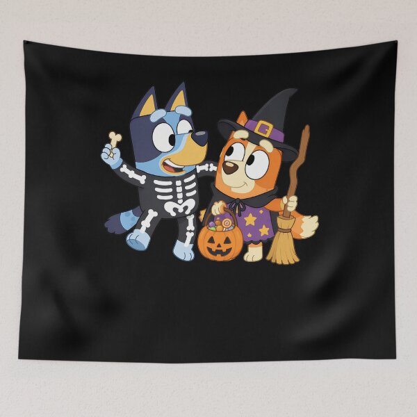 Item preview, Bluey & Bingo Halloween Skeleton Witch designed and sold by TijanaARTSt88.