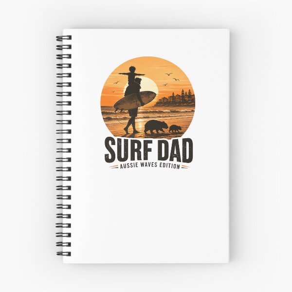 Item preview, Surf Dad Aussie Waves Edition Australian Fathers Day Gift For Surf Dad Beach designed and sold by Yellowriversss.