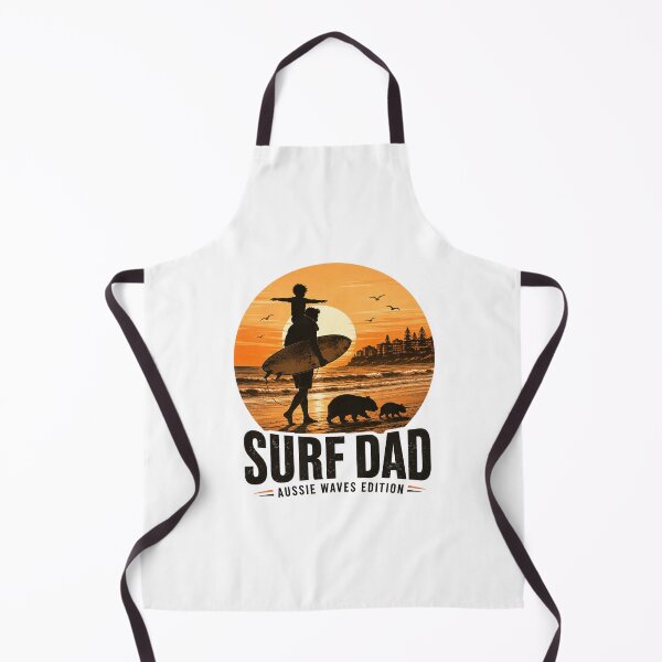 Item preview, Surf Dad Aussie Waves Edition Australian Fathers Day Gift For Surf Dad Beach designed and sold by Yellowriversss.