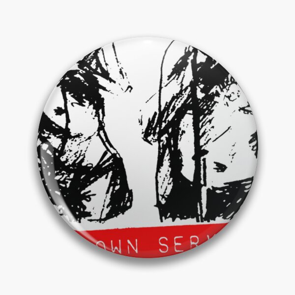 Item preview, Red Symbol Typography With Black Silhouette designed and sold by ArcanaGlowCraft.
