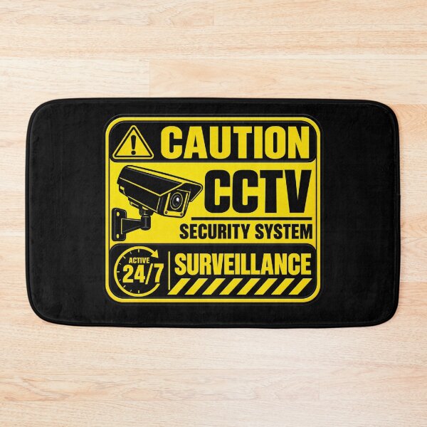 Item preview, Caution CCTV security system surveillance active 24/7  designed and sold by Somchartthai.