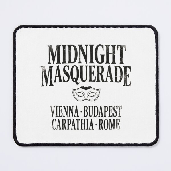 Item preview, Midnight Masquerade Gothic Bat Mask Vintage Tour European Cities Dark Aesthetic designed and sold by raedattia.