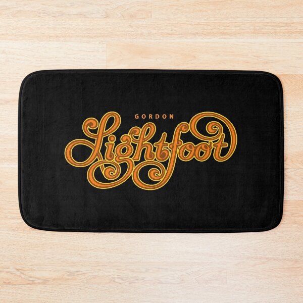 Item preview, Gordons Lightfoot Retro Scriptss  designed and sold by Andreahuebos.