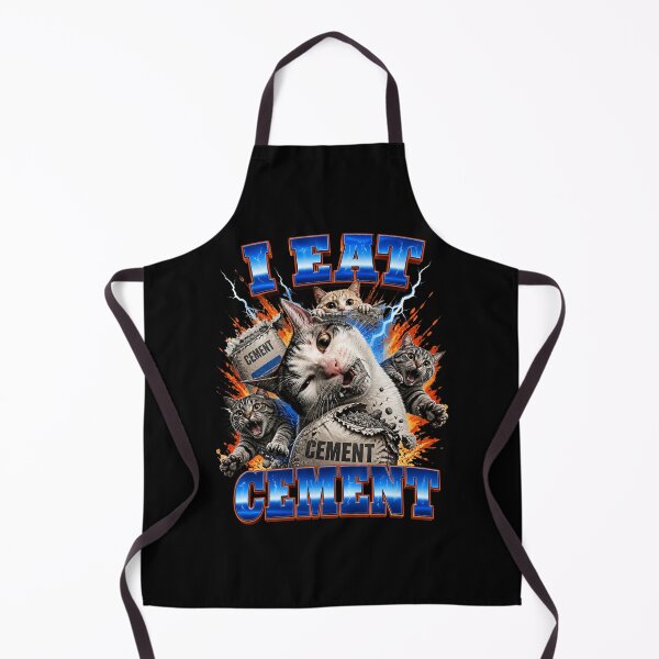 Item preview, I Eat Cement Funny Cat Meme Classic Aesthetic designed and sold by Clayborn1Carrie.