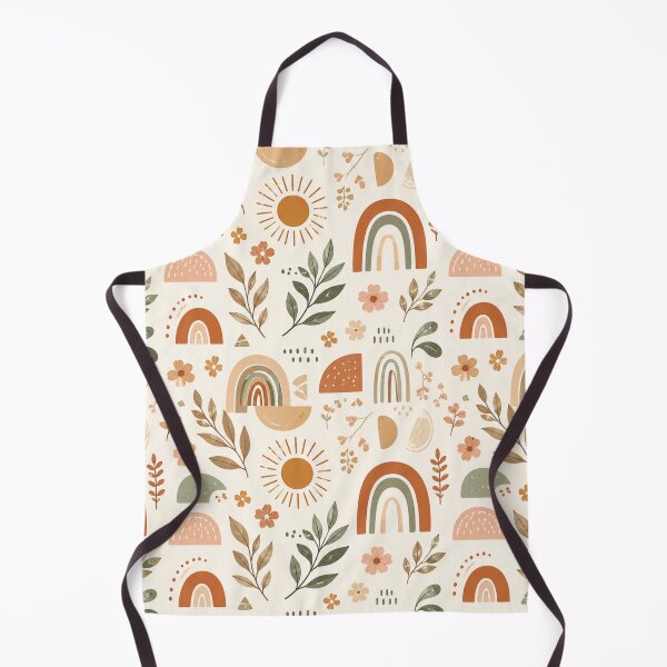 Item preview, Boho Rainbow Sunshine Earthy Floral Pattern designed and sold by SeJaa.