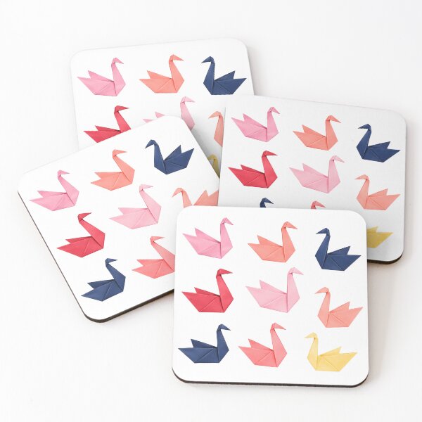 Item preview, Bright Origami Swans  designed and sold by ECE Love.