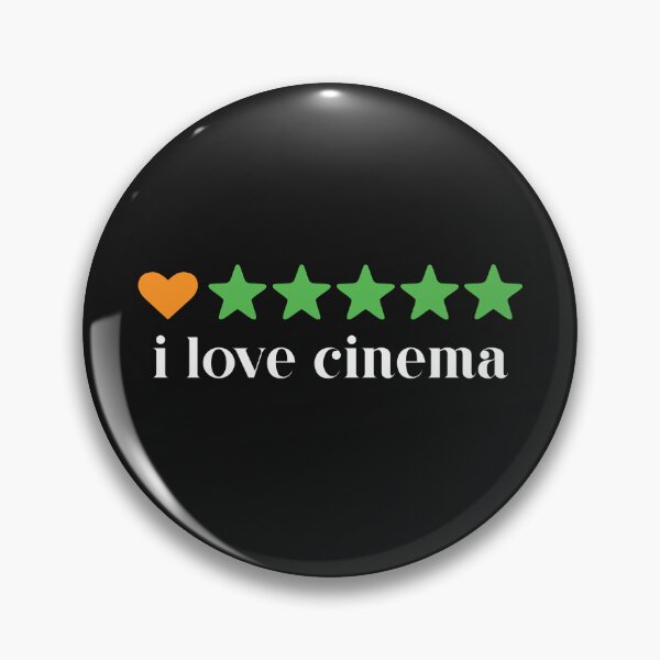 Item preview, I love cinema (white font) designed and sold by EleYeah.