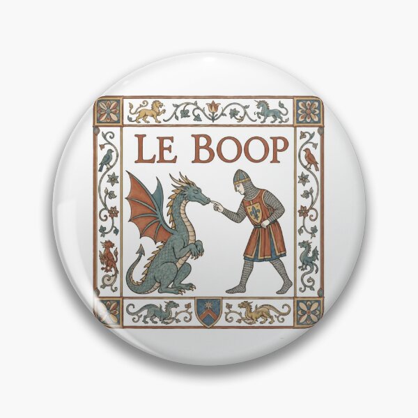 Item preview, Le Boop Funny Dragon Knight Medieval Fantasy  designed and sold by roartusa.