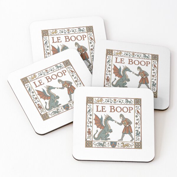 Item preview, Le Boop Funny Dragon Knight Medieval Fantasy  designed and sold by roartusa.