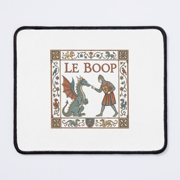 Item preview, Le Boop Funny Dragon Knight Medieval Fantasy designed and sold by roartusa.